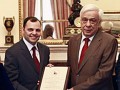 Ο πρόεδρος της Δημοκρατίας Πρ. Παυλόπουλος επίτιμος πρόεδρος της Αδ. Αθηνών 