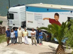 Το κινητό πολυϊατρείο «Ιπποκράτης» στην Ιθάκη