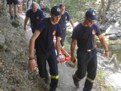 Aγιο είχε 56χρονος βρετανός τουρίστας που έπεσε σε χαράδρα στο Λουρδά