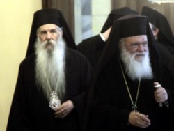 Οι κ.κ. Ιερώνυμος και Γεράσιμος