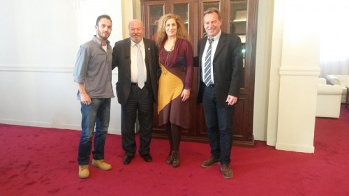 Κ. Φραντζής, Αλ. Παρίσης, Ελ. Κονοφάου, Ε. Κεκάτος