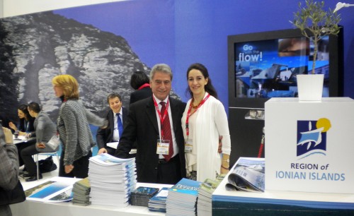 Ο περιφερειάρχης κ. Σπ. Σπύρου στην έκθεση ΙΤΒ του Βερολίνου