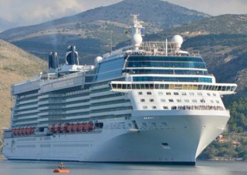 Το επιβλητικό κρουαζιερόπλοιο «Celebrity Silhouette»