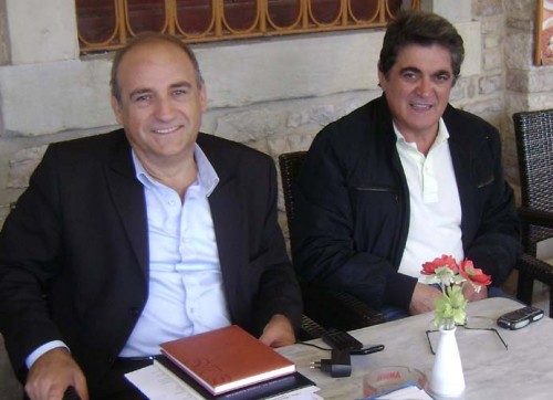 O κ. Γ. Kαλούδης με τον κ. M. Φόρτε
