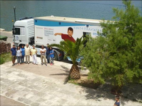 Το κινητό πολυϊατρείο «Ιπποκράτης» στην Ιθάκη