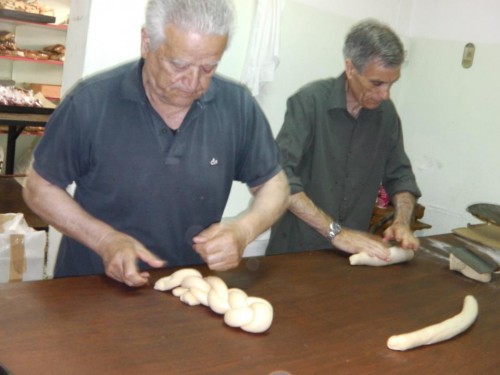 O Φάνης και ο Aκης με δεξιοτεχνία επί το έργον...