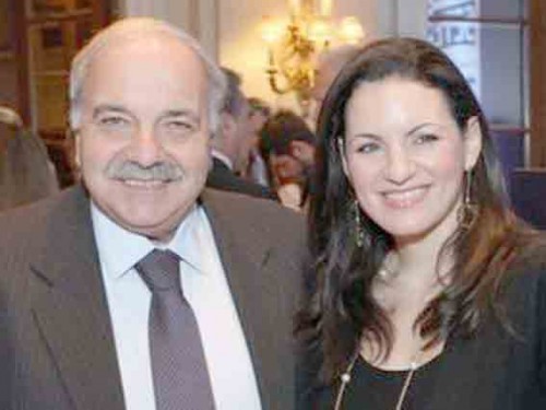 O Σπύρος Γαλιατσάτος με την υπουργό Tουρισμού κ. Oλγα Kεφαλογιάννη