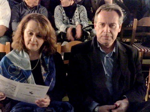 Ο αντιδήμαρχος κ. Β. Κεκάτος με την σύζυγό του Αννα