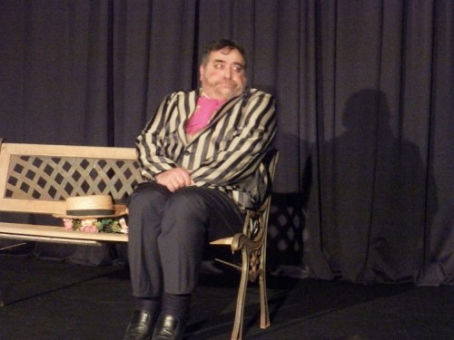 Ενσταντανέ από την θεατρική παράσταση «Τα παιχνίδια του έρωτα»